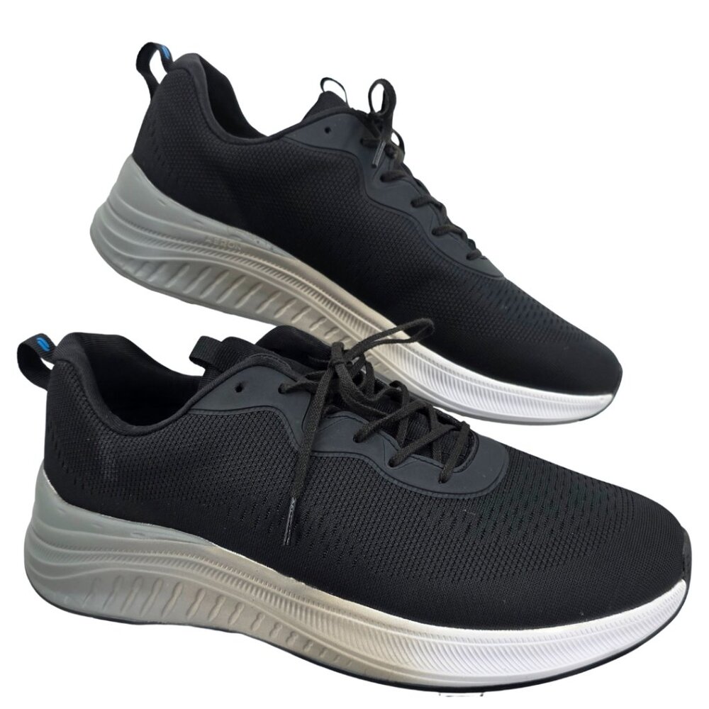 CHEROKEE INFINITY Men's Infinite Black Flyknit Comfort Sneakers 11 NWT